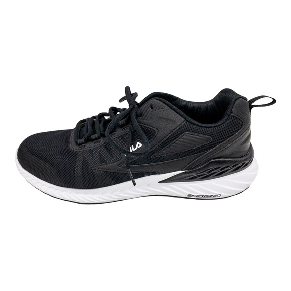 Fila Mens Trazoros Energized 2 Lace Up Mesh Running Sneakers Black Size 10 or 11 - Picture 2 of 8